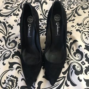 Jeffrey Campbell suede pointed toe heel